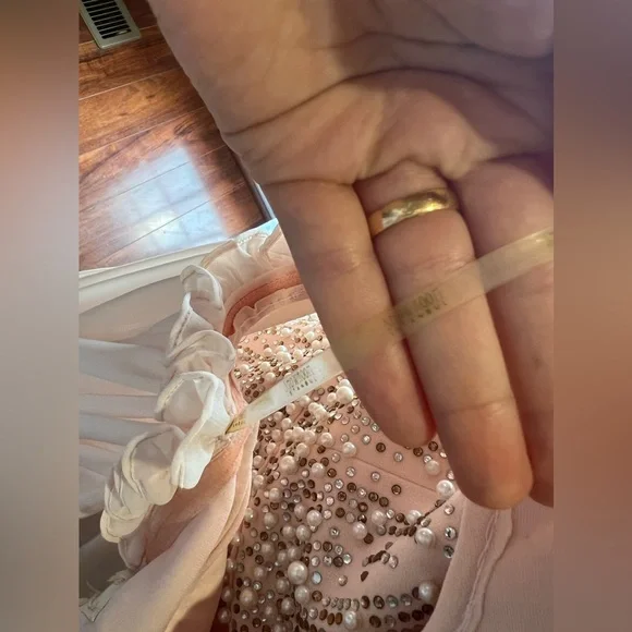 Elegant evening dress, bought from Turkey, worn once! - Picture 11 of 15